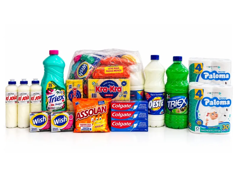 Kit EcoLar de Higiene/Limpeza — cesta básica em Goiânia e Aparecida de Goiânia